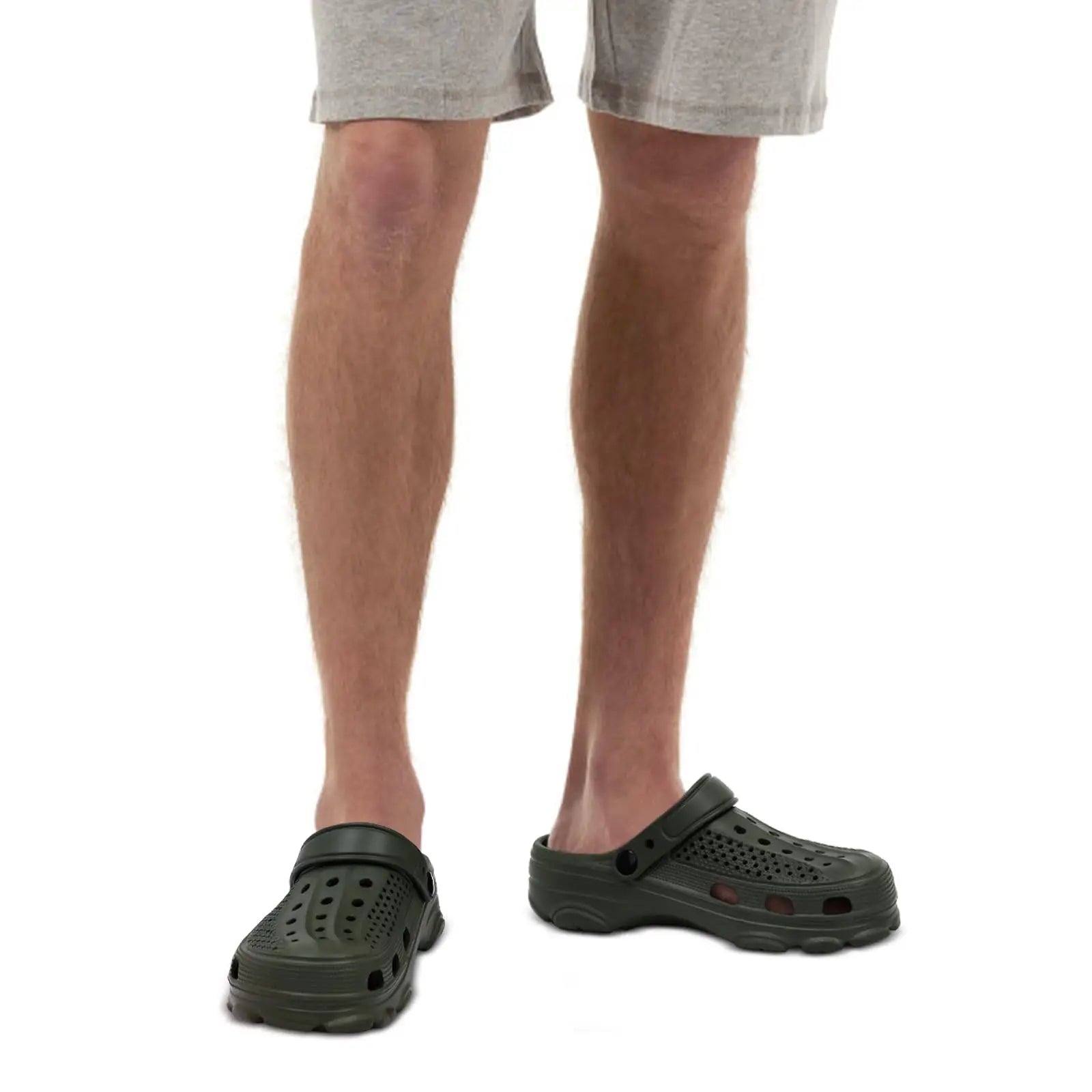 Comwarm Men’s Clogs – Breathable Garden & Beach Sandals