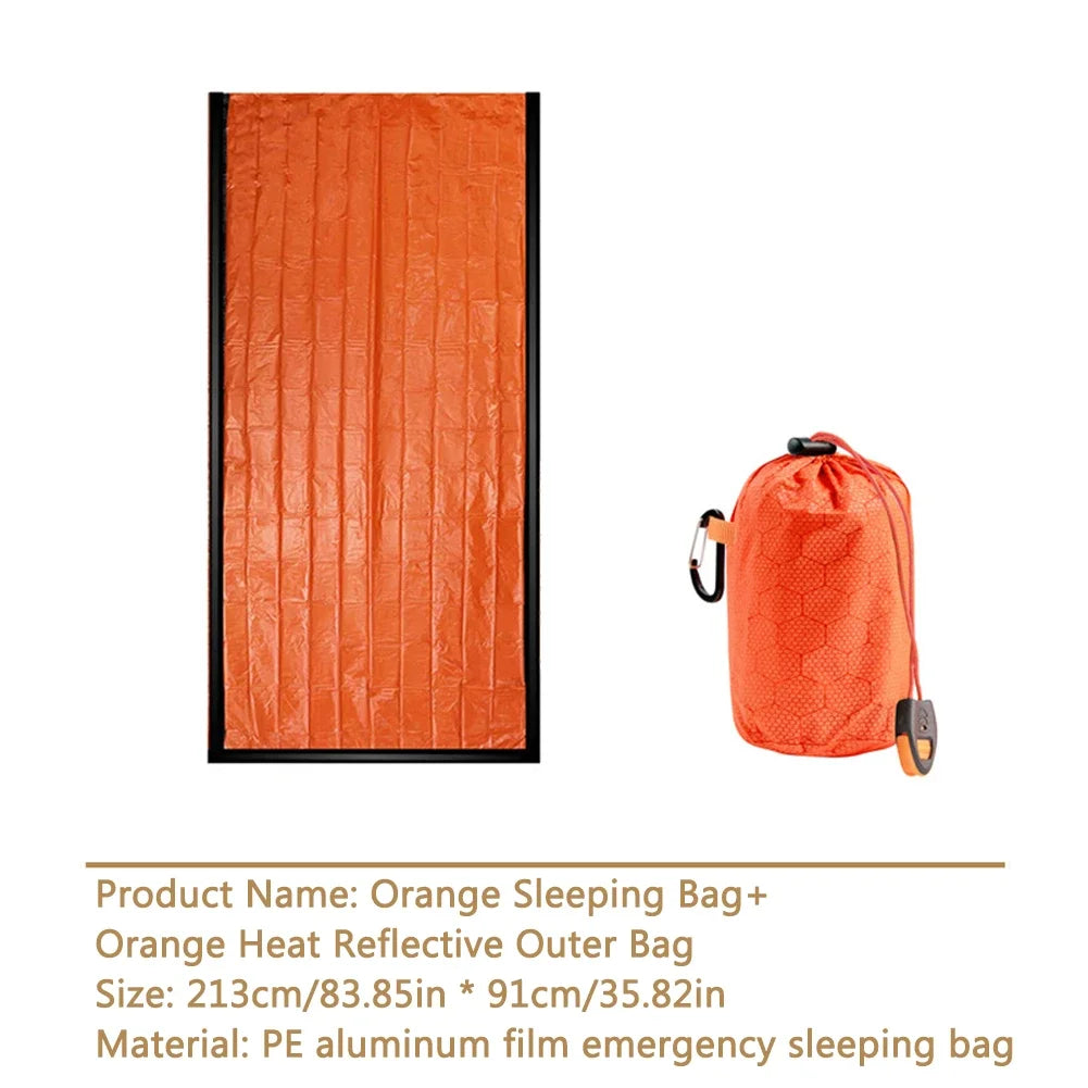 Portable PE Aluminum Survival Blanket for Camping