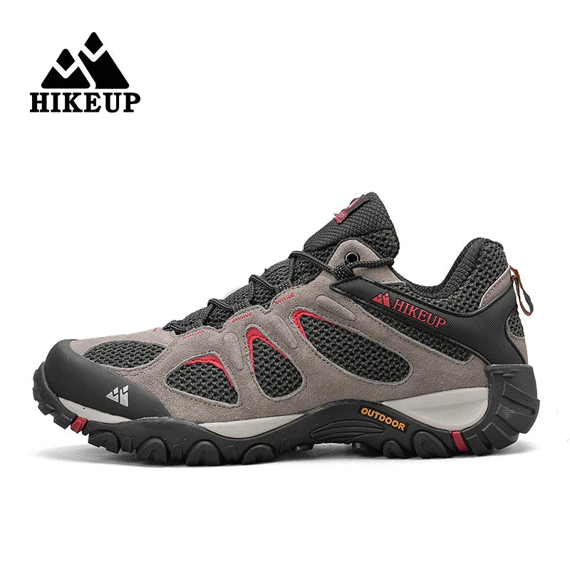 HIKEUP Men’s Non-Slip Breathable Hiking Shoes