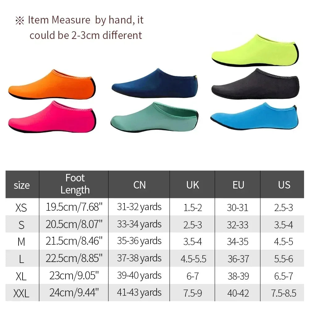 Unisex Non-Slip Water Shoes for Swimming & Beach