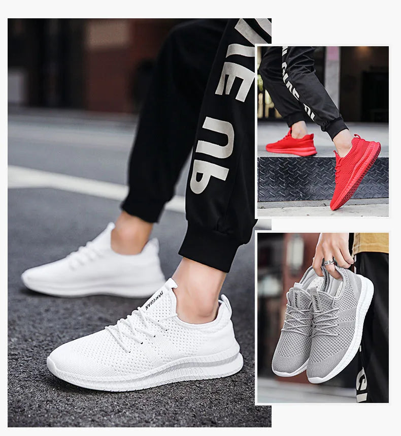 2022 Men’s Fashion Sneakers – Breathable & Lightweight