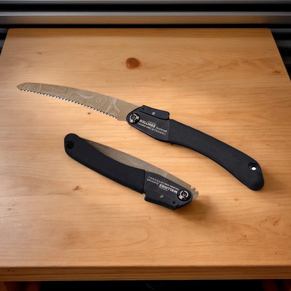 Mini Folding Hand Saw with SK5 Blade for Camping