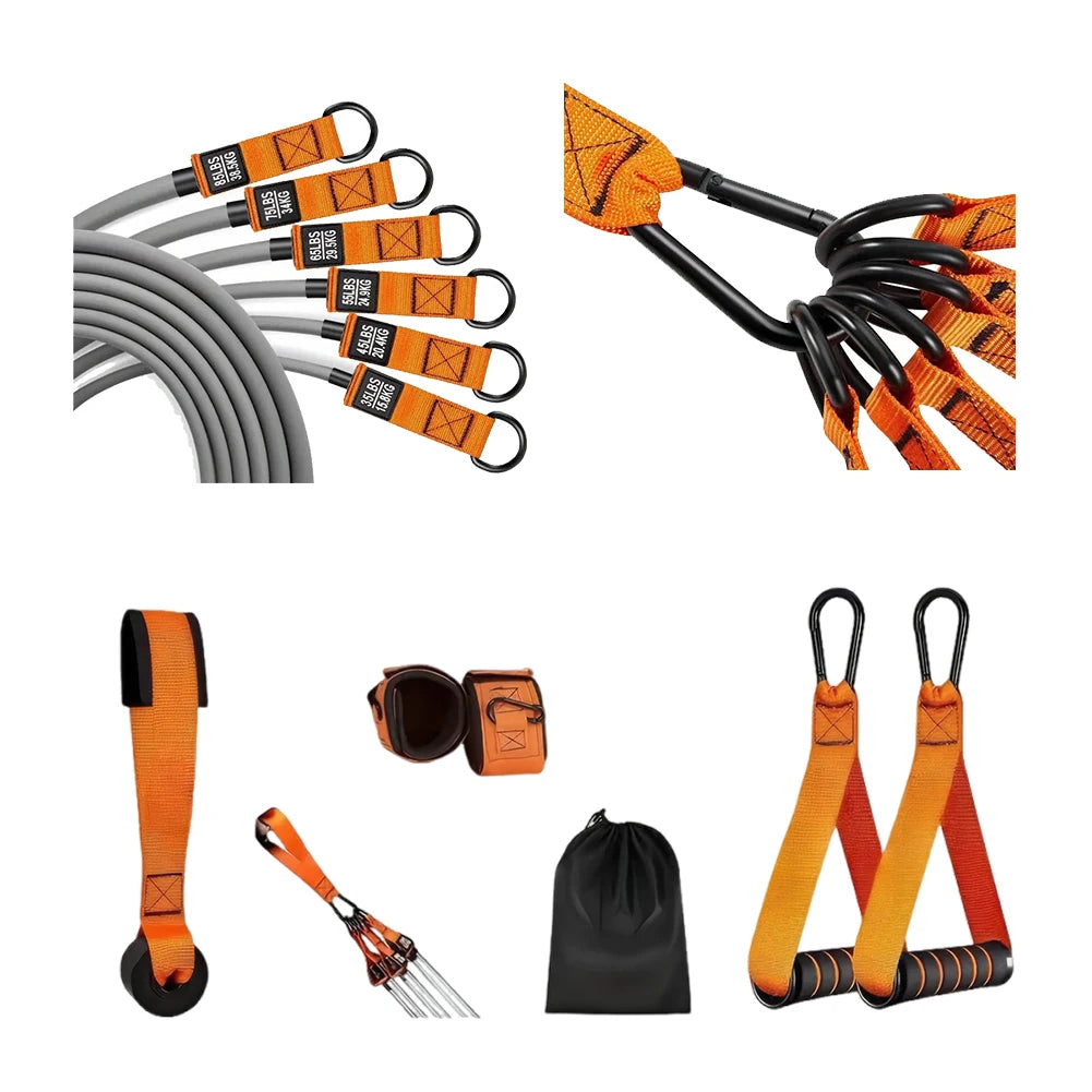 Resistance Bands Set with Handles – Multi-Function Fitness Bands