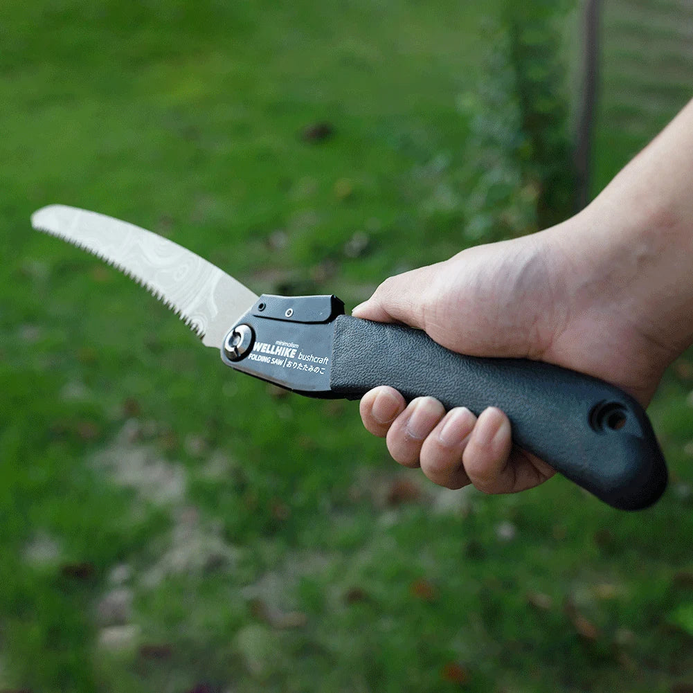Mini Folding Hand Saw with SK5 Blade for Camping
