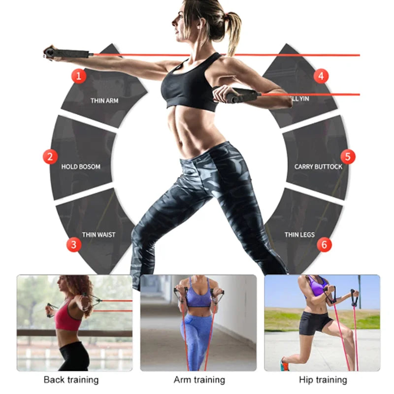 Resistance Bands with Handles – Strength Training Set