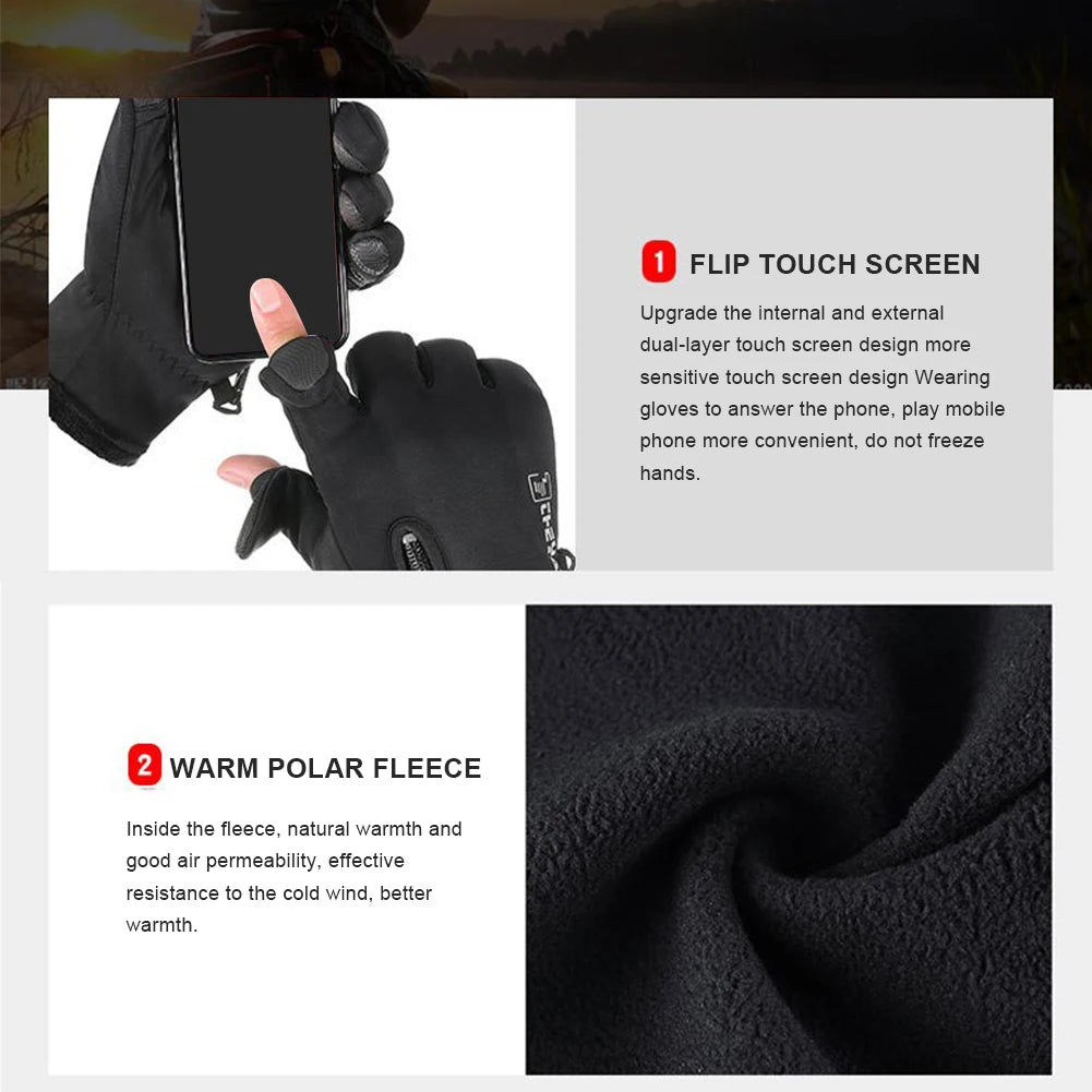 USB Heated Gloves – Thermal Touchscreen Ski Gloves