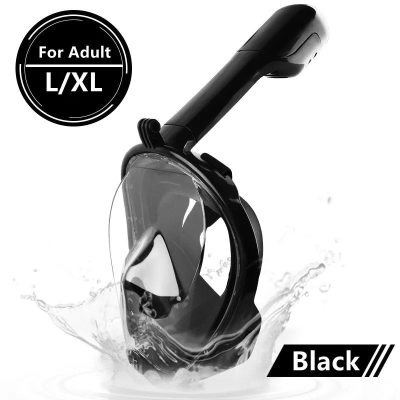 Full Face Anti-Fog Snorkeling Mask for Adults & Kids