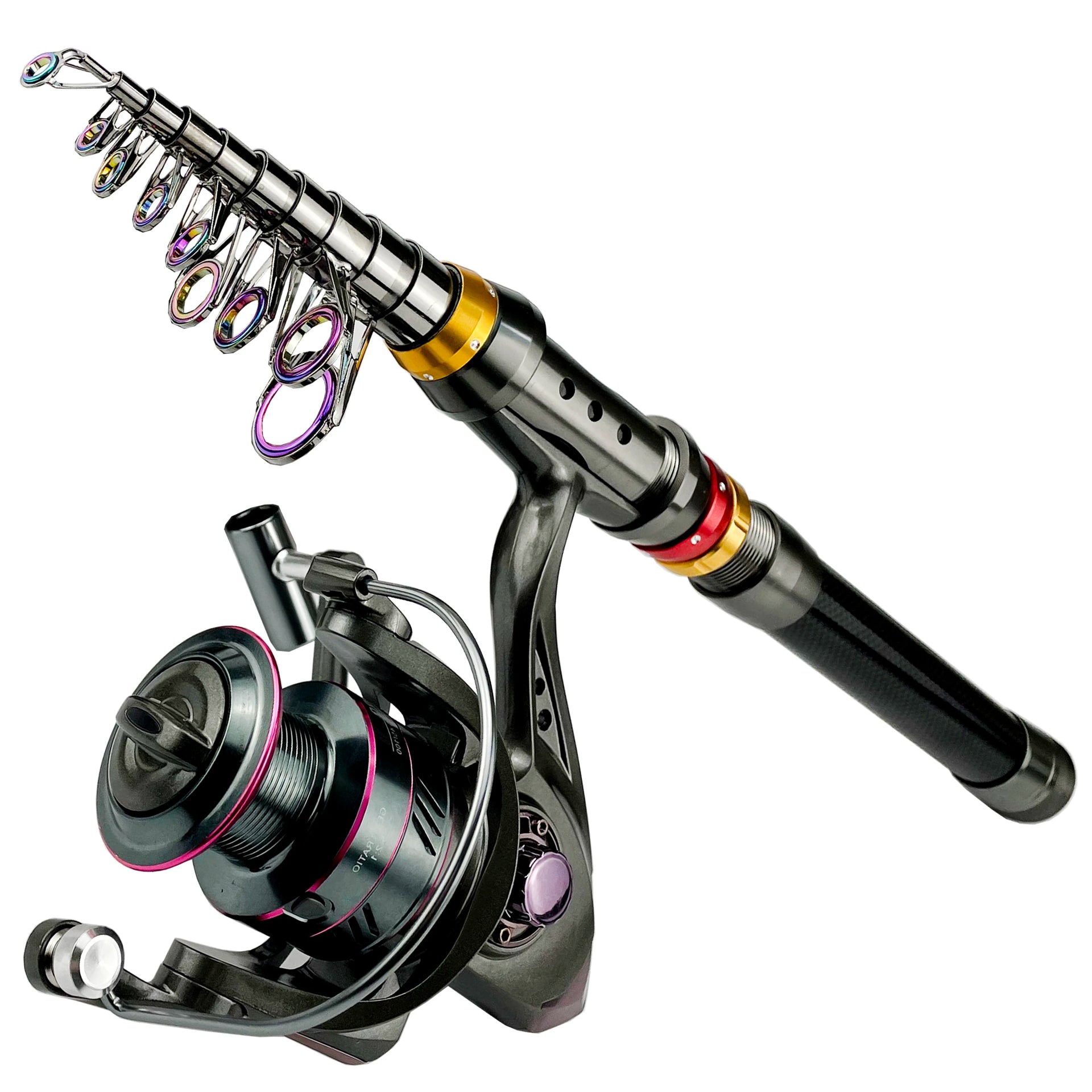 Carbon Fiber Telescopic Fishing Rod & Reel Combo (1.8-3.6m)
