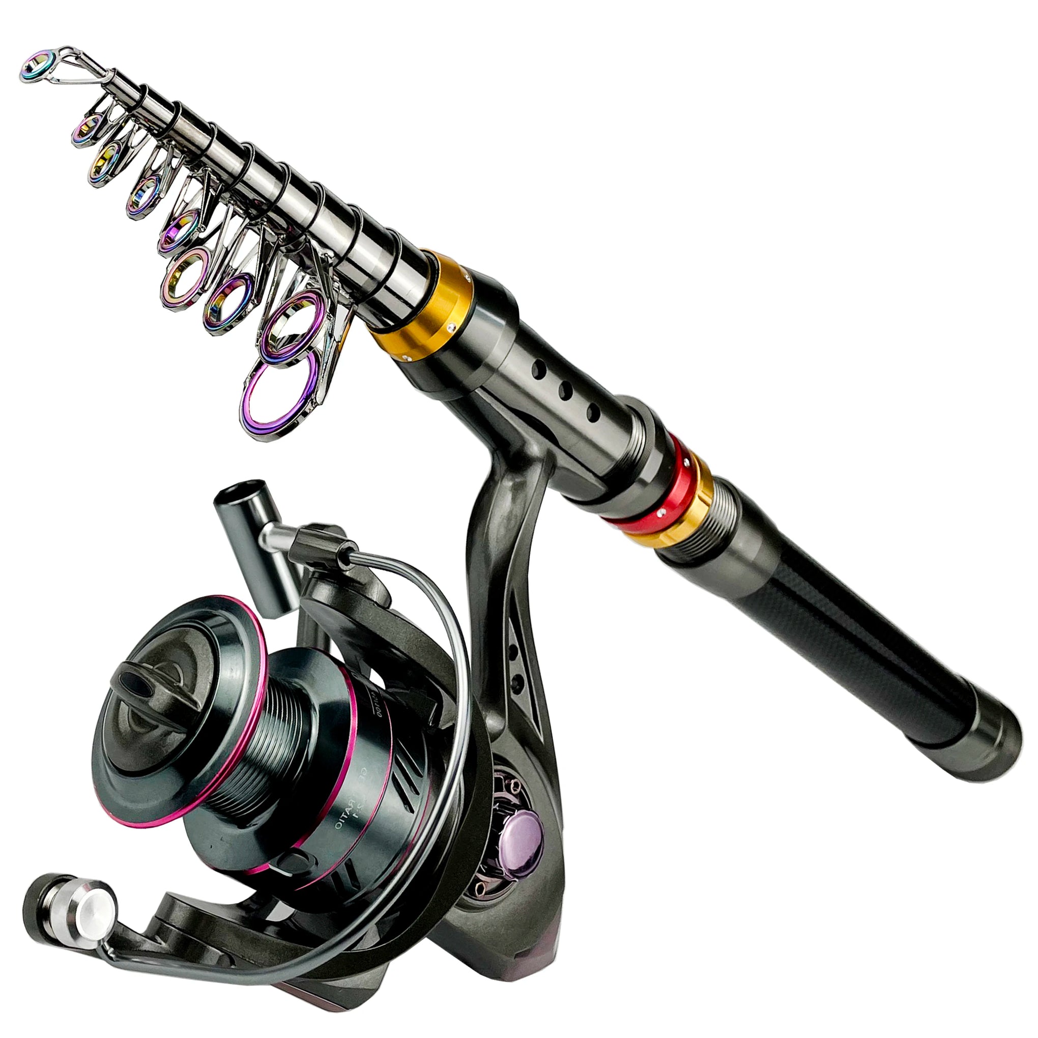 Carbon Fiber Telescopic Fishing Rod & Reel Combo (1.8-3.6m)