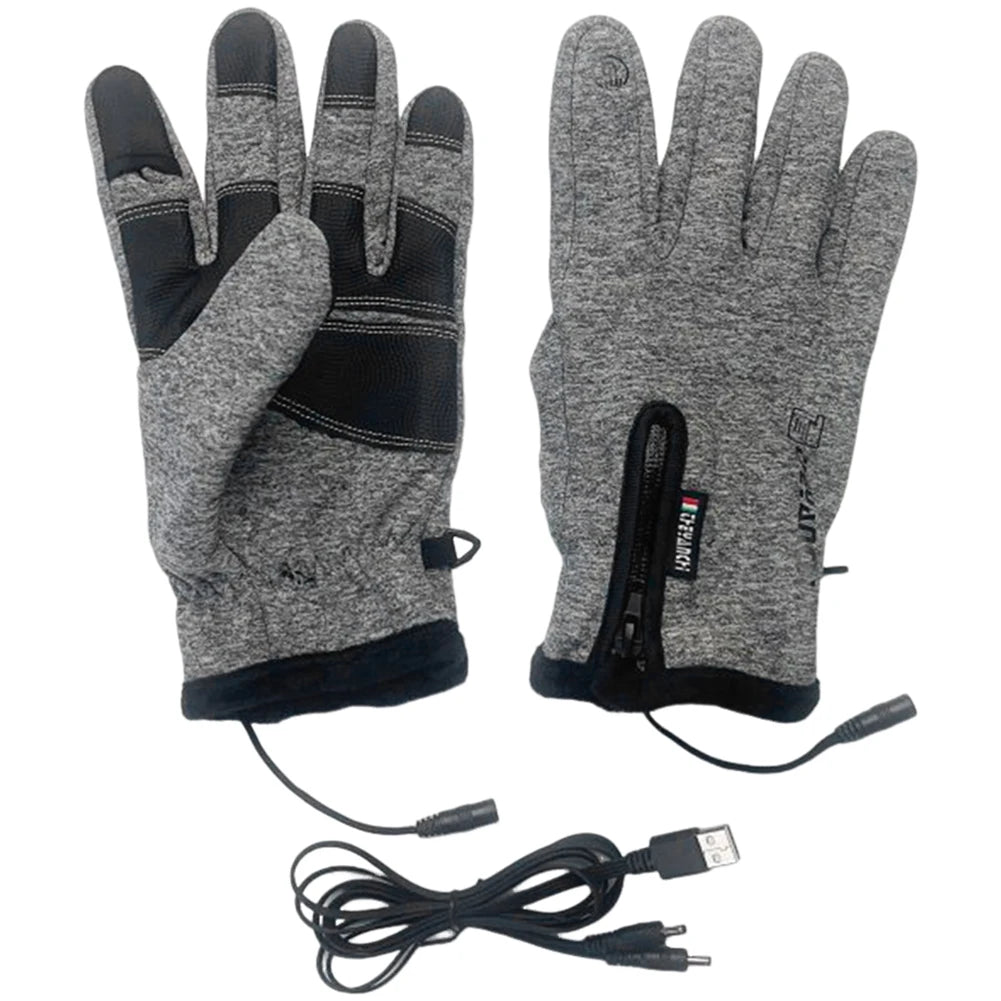 USB Heated Gloves – Thermal Touchscreen Ski Gloves