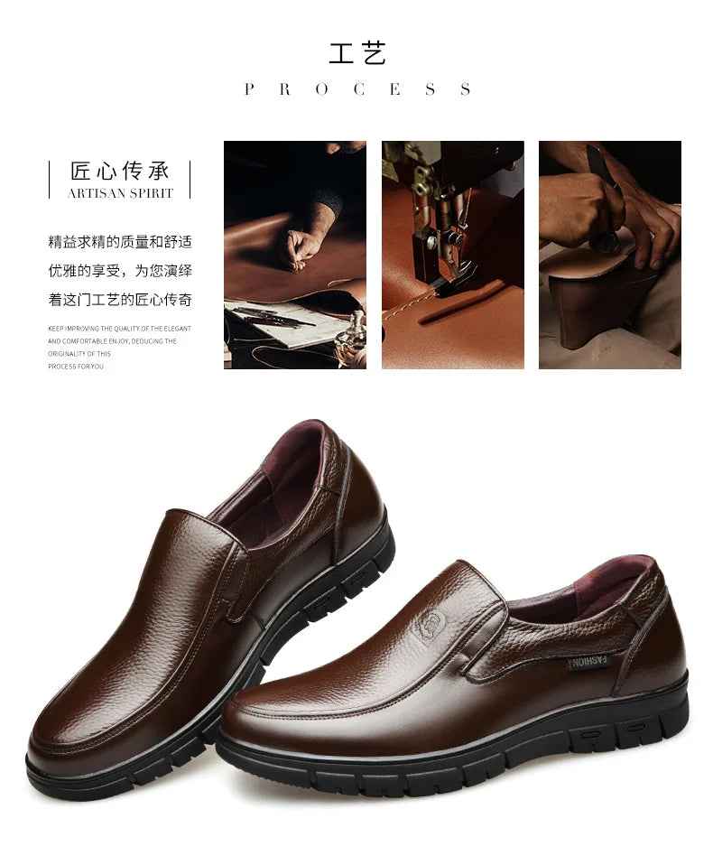 Men’s Genuine Leather Handmade Casual Loafers