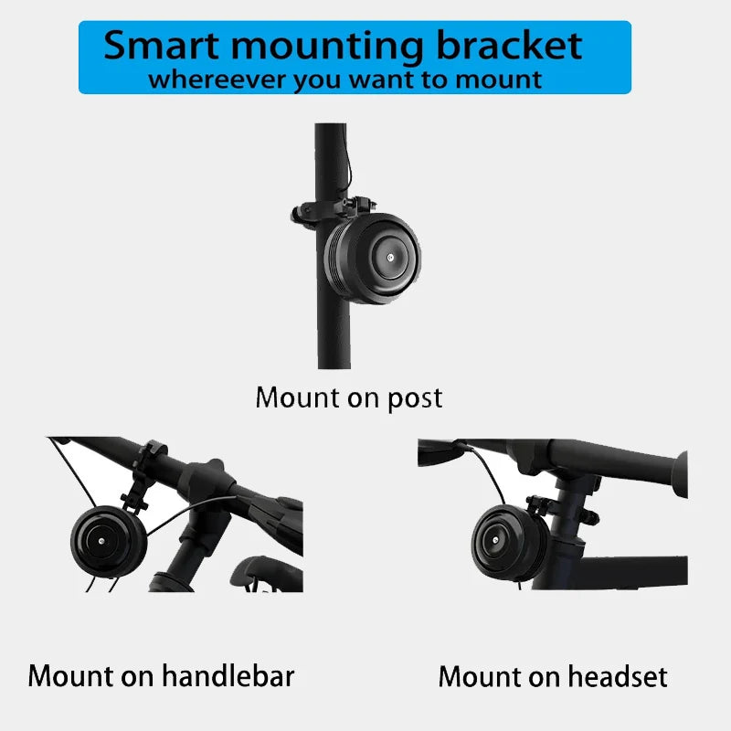 FEDOG Electric Bike Horn & Anti-Theft Alarm