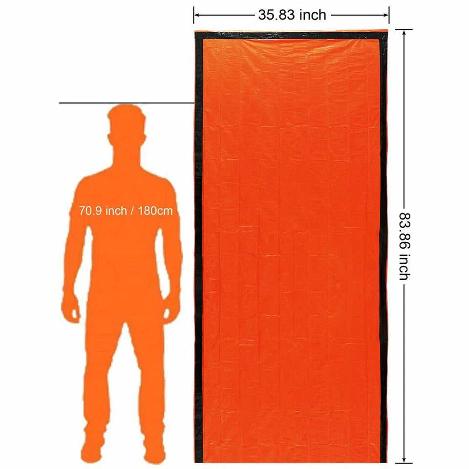 2PCS Emergency Thermal Sleeping Bags