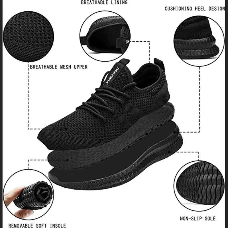 2022 Men’s Fashion Sneakers – Breathable & Lightweight