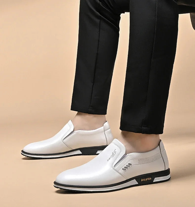 2024 Men’s Leather Loafers – Designer Driving Moccasins