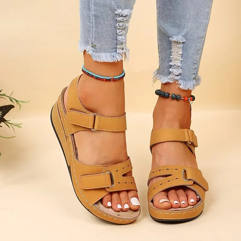 2024 Women's Soft Slip-On Sandals – Open Toe Walking Shoes