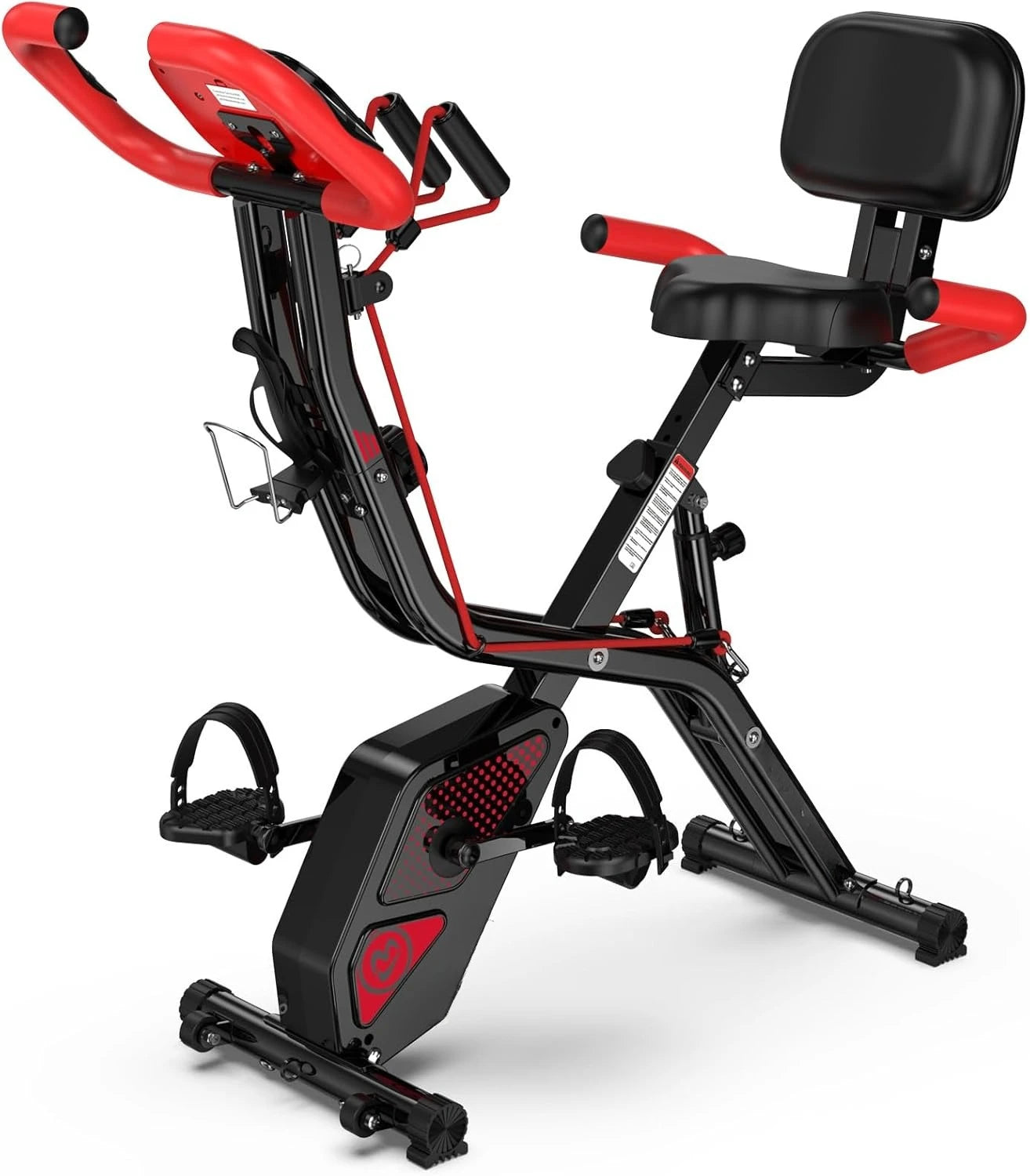 Folding Magnetic Exercise Bike – Upright Indoor X-Bike