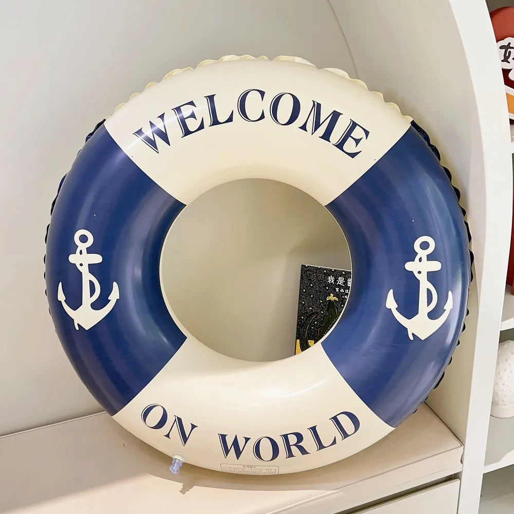Rooxin Inflatable Swim Ring for Adults & Kids