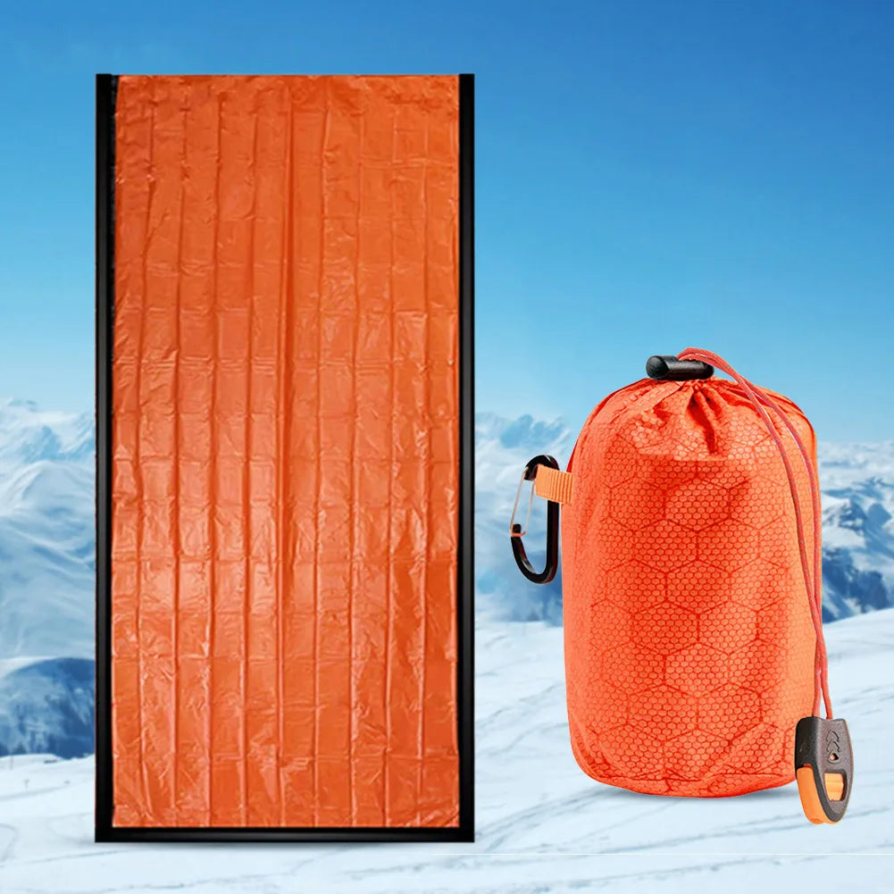 Portable PE Aluminum Survival Blanket for Camping