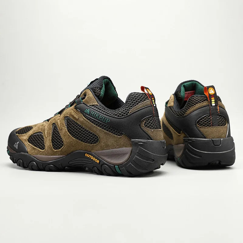 HIKEUP Men’s Non-Slip Breathable Hiking Shoes