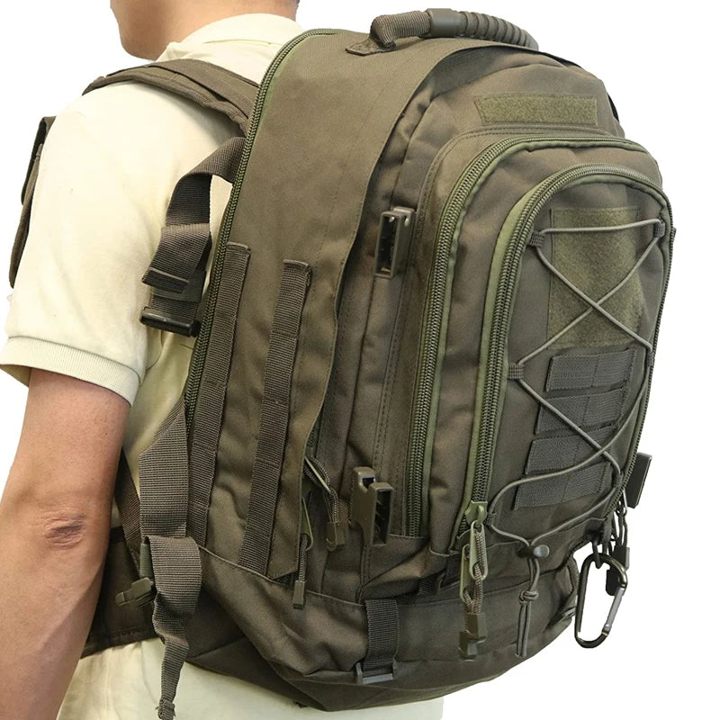 65L Tactical Hiking Backpack – Military Outdoor Rucksack