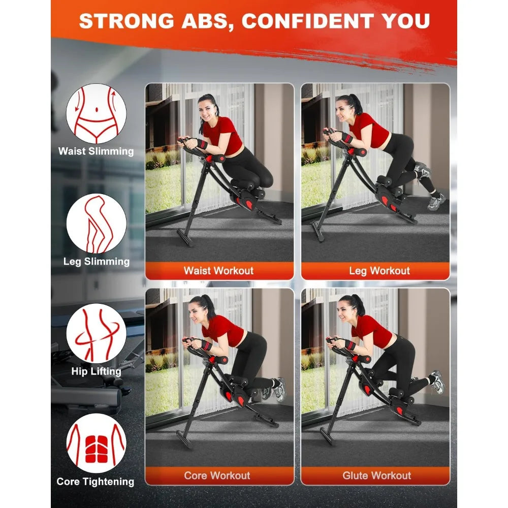 Adjustable Ab Crunch Trainer – Home Gym Equipment