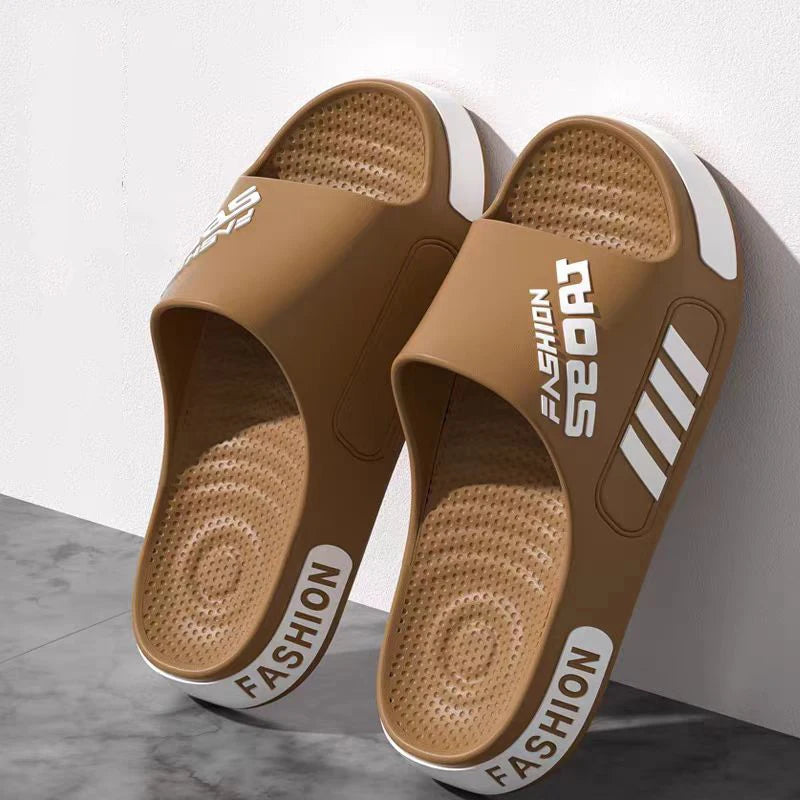 Big Size 48–49 Summer Slides – Unisex Flat Sole Slippers