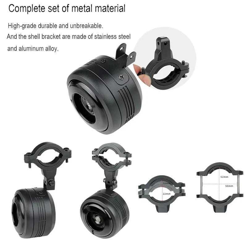 FEDOG Electric Bike Horn & Anti-Theft Alarm