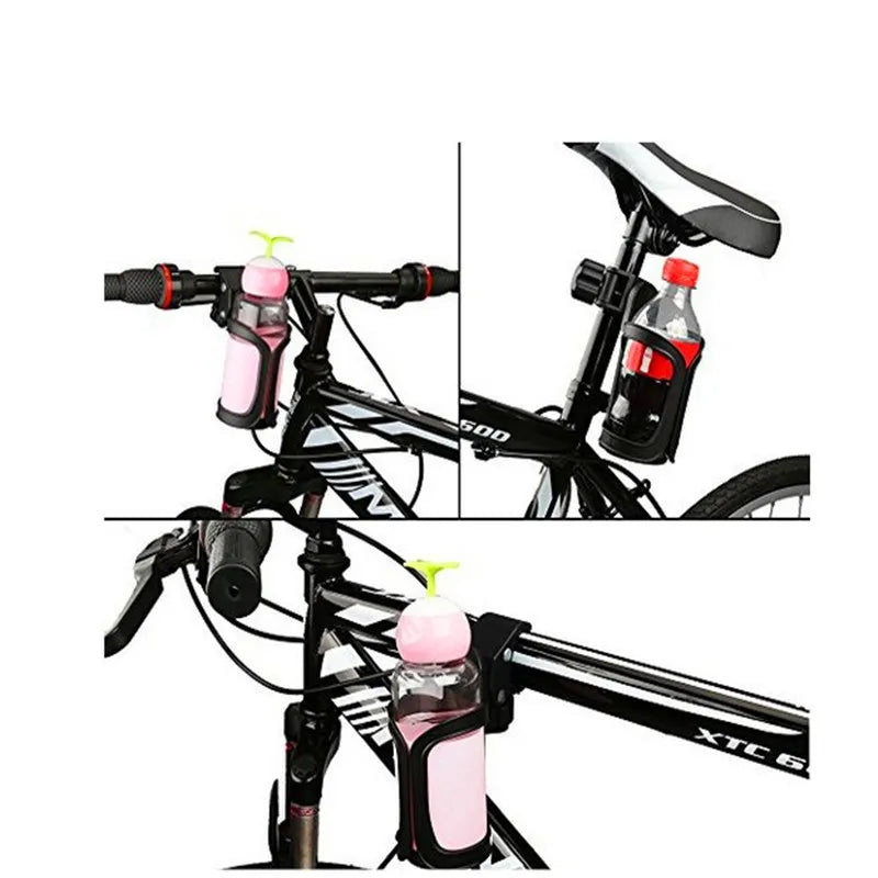 Multifunctional Bike & Stroller Water Bottle Holder – Handlebar Mount