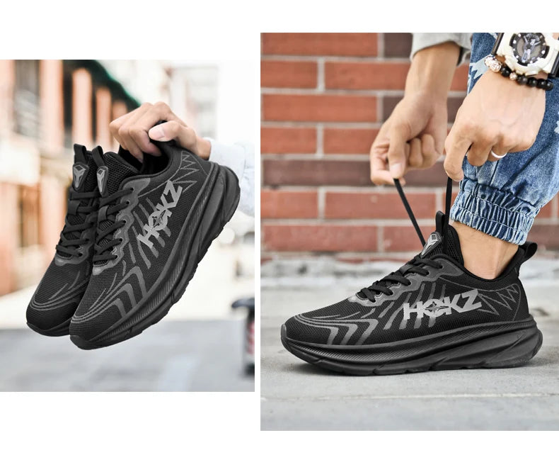 Men’s Chunky Running Sneakers – Unisex Athletic & Hiking Shoes