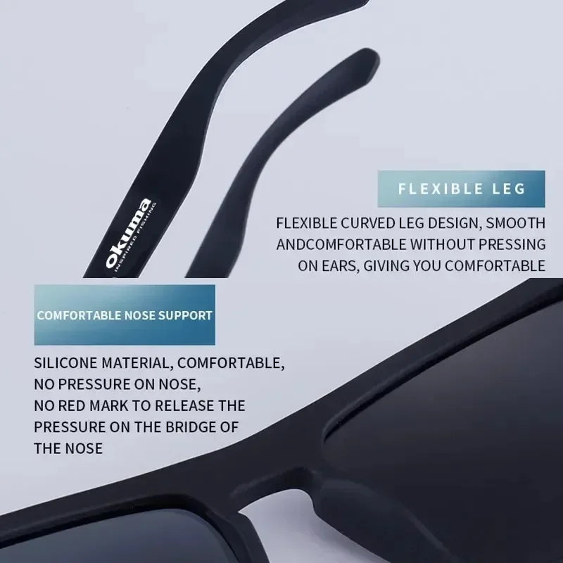 Okuma Polarized UV400 Sunglasses – Unisex Outdoor