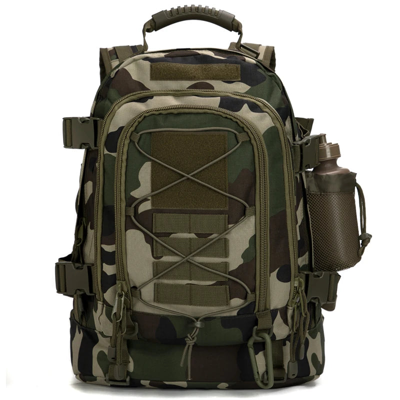 65L Tactical Hiking Backpack – Military Outdoor Rucksack